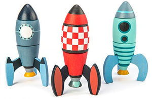 Rocket Construction Toy Set