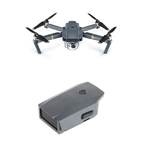 DJI Mavic PRO Fly More Drone Quadcopter Combo, Platinum Version