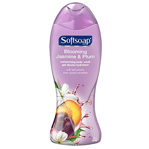 Softsoap Moisturizing Body Wash, Blooming Jasmine & Plum, 532 mL