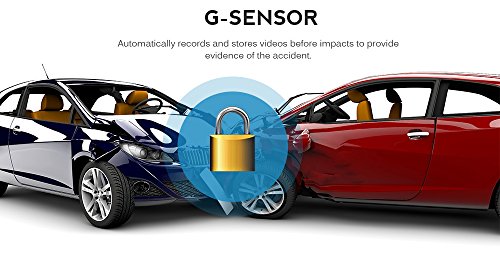 AutoLover® Mini Car DVR Camera Full HD 1080P DCR Detector Recorder Camcorder Parking Recorder Dash Cam Video G-sensor (Blue)