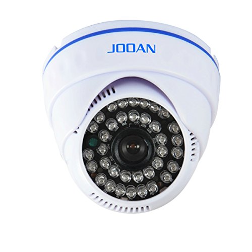 Security Camera, JOOAN 24pcs IR-LEDs Dome Camera 700tvl CCTV Security Camera for Home Surveillance System Video Monitor Indoor Camera with 3.6mm Lens OSD Function