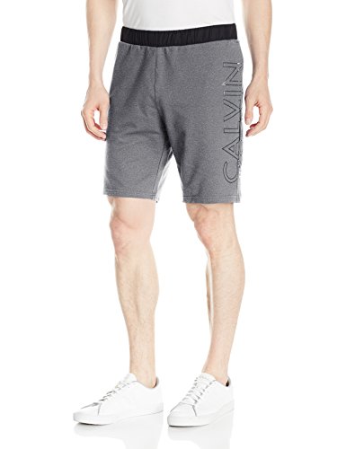 Calvin Klein mens Mixed Media Terry Logo Short