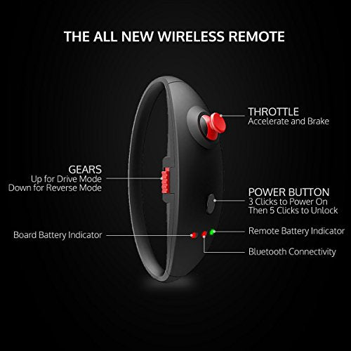 KooWheel D3X Onyx 2nd Generation Electric Skateboard - Dual 350W Hub Motors and 24.8 MPH Max Speed