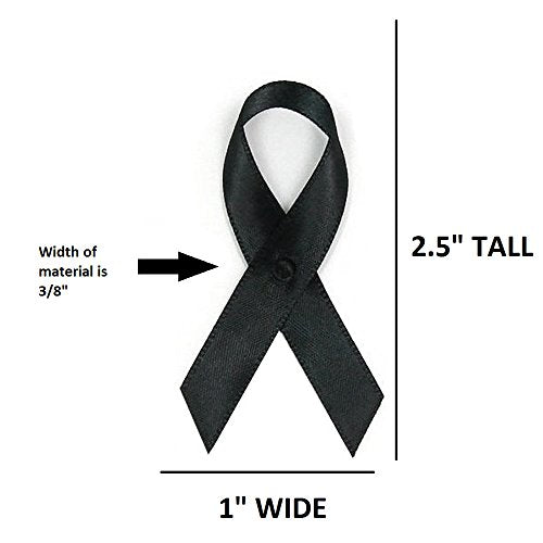 Rainbow Fabric Awareness Ribbons - Bag of 250 Fabric Ribbons w/ Safety Pins