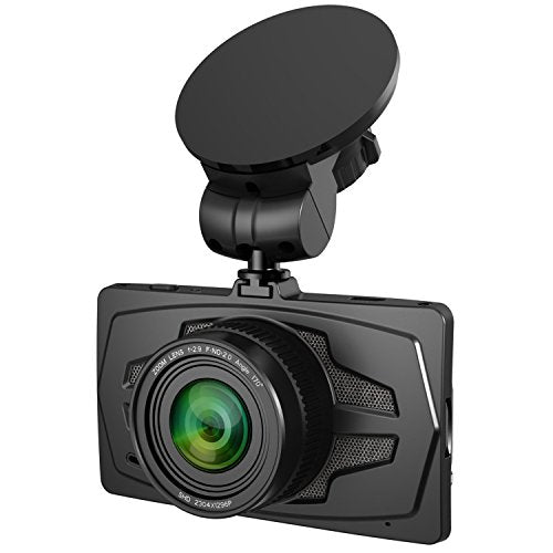 Ampulla Pluto dash cam 2K Full HD 1296P 2560x1080 170° Wide Angle 3" with HDR, Parking Mode, Super Night Vision, Motion Detection, G-Sensor, Loop Recording, HDR