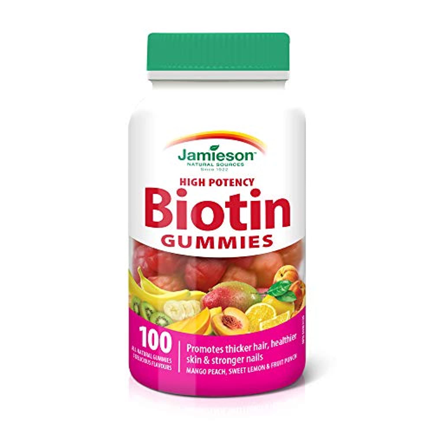 Jamieson High Potency Biotin Gummies, 100 Count