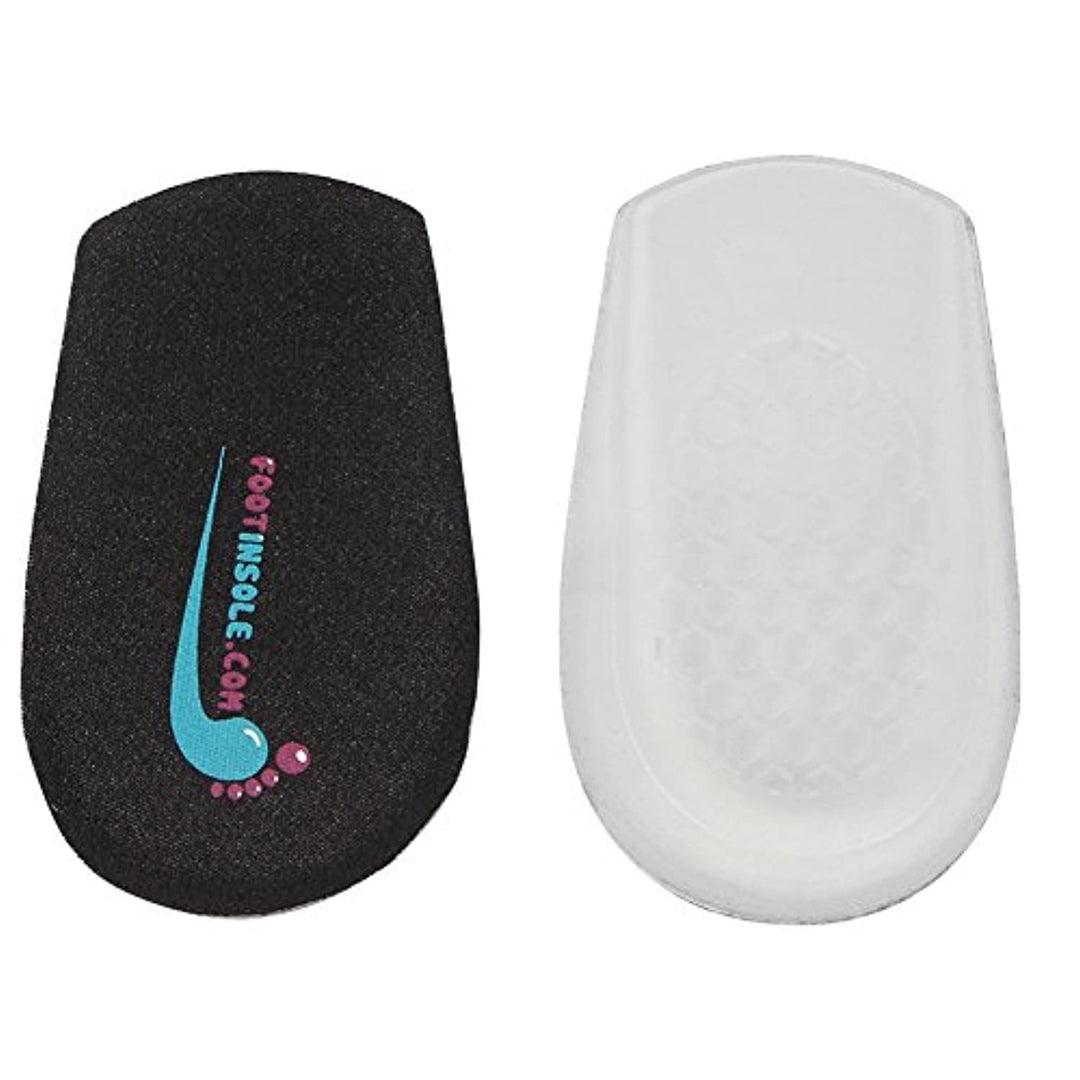 Silicone Heel Cushion Inserts - 0.4 Inches Height Increase Insoles - Achilles Tendonitis For Men