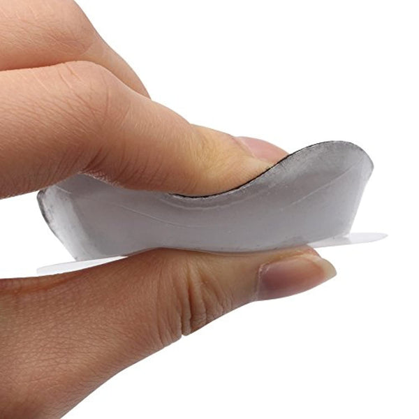 Silicone Heel Cushion Inserts - 0.4 Inches Height Increase Insoles - Achilles Tendonitis For Men