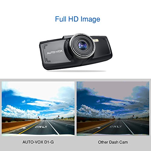 Upgraded AUTO-VOX D1 Dash Cam With GPS Dashaboard Camera ,Full HD 1080P 2.7'' Dash Cam Car Recorder DVR In Car Camera with Night Vision G-Sensor Loop Recording Parking Mode Free 32G Mirco Card