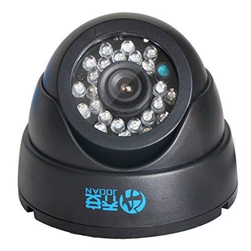 Security Camera, JOOAN 24pcs IR-LEDs Dome Camera 700tvl CCTV Security Camera for Home Surveillance System Video Monitor Indoor Camera with 3.6mm Lens OSD Function