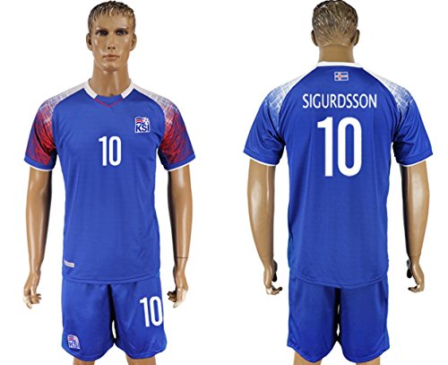2018 Russia World Cup Iceland Home Men's Soccer Jersey