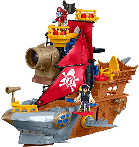 Fisher Price Imaginext Shark Bite Pirate Ship CANADA BRANDS