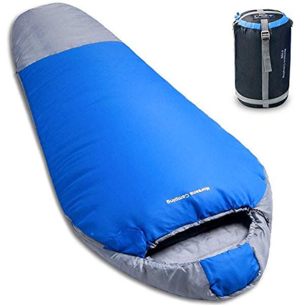 Norsens Lightweight Sleeping Bag - Ultralight Compact Portable Waterproof Sleeping Bags for Adults with Compression Sack - Great for Backpacking Camping Hiking & Outdoor Activities, XL