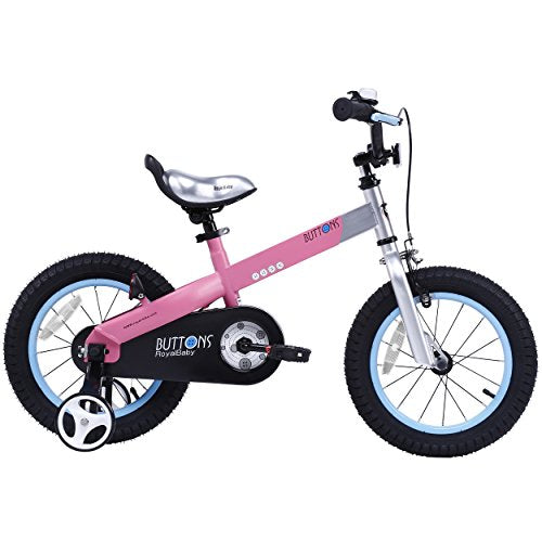 RoyalBaby CubeTube Kid's bikes, unisex children's bikes with training wheels, various trendy features, 12, 14, 16 and 18 inch, gifts for fashionable boys & girls