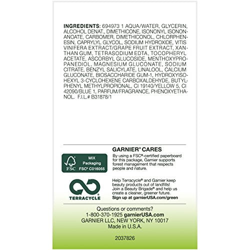 Garnier Moisture Rescue Refreshing Gel-Cream for Normal and Combination Skin. 24H Hydration, 100 Oil Free, 50ml