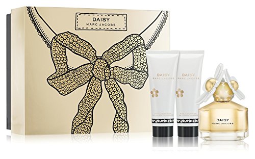 Daisy by Marc Jacobs for Women 3 Piece Set Includes: 1.7 oz Eau de Toilette Spray + 2.5 oz Body Lotion + 2.5 oz Shower Gel