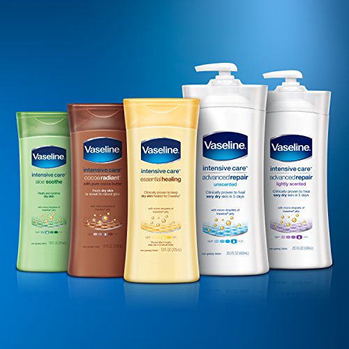 Vaseline Intensive Care Unscented Body Lotion 600mL