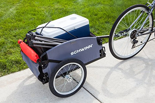 Schwinn Day Tripper Cargo Bike Trailer, Folding Frame, Quick Release Wheels