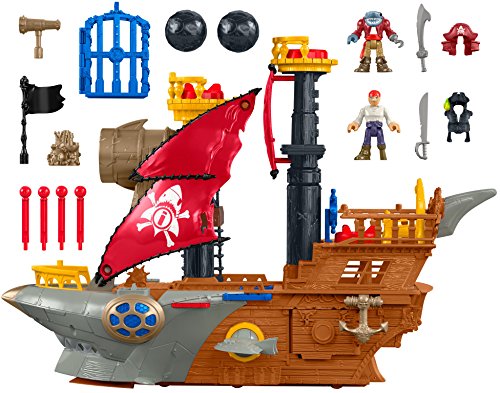 Fisher Price Imaginext Shark Bite Pirate Ship CANADA BRANDS