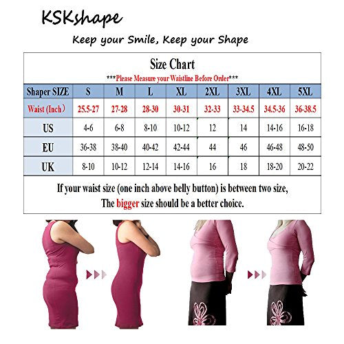 KSKshape Waist Tummy Trainer Body Shaper Corset Girdle Cincher