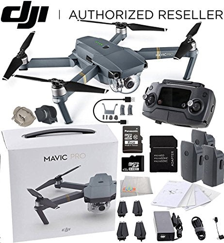 DJI Mavic Pro Collapsible Quadcopter Ultimate Bundle