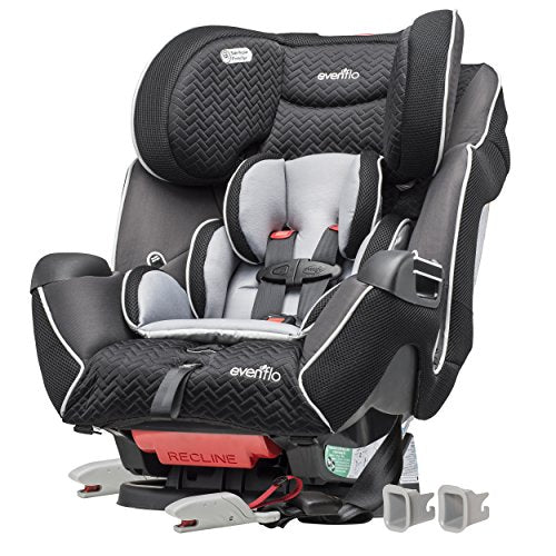 Evenflo Symphony LX Convertible Car Seat, Black