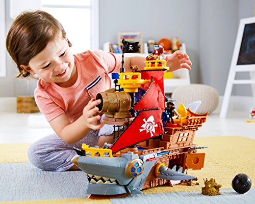 Fisher-Price Imaginext Shark Bite Pirate Ship