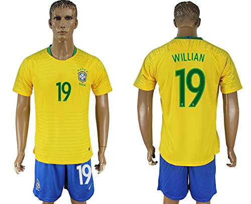 2018 World Cup Brazil Men's Team Full Jersey