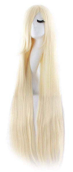 Anime Costume Long Straight Cosplay Wig (Light Blonde)