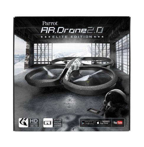 Parrot AR.Drone 2.0 Elite Edition Quadricopter, Snow