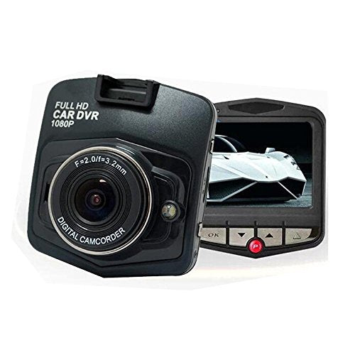 Updated 2.4" LCD Full HD 1080P Dash Cam Car DVR Camera Recorder, G-sensor, Parking Monitor, Motion Detection, Loop Recording, Night Vision Vehicle Camera Video Recorder