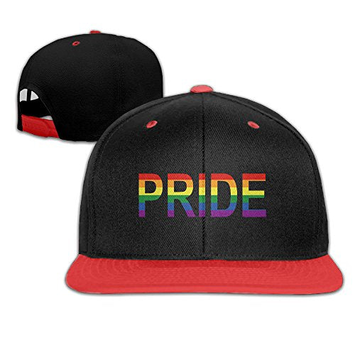 LGBT Gay Lesbian Pride Baseball Snapback Hip Hop Cap Customized For Womens