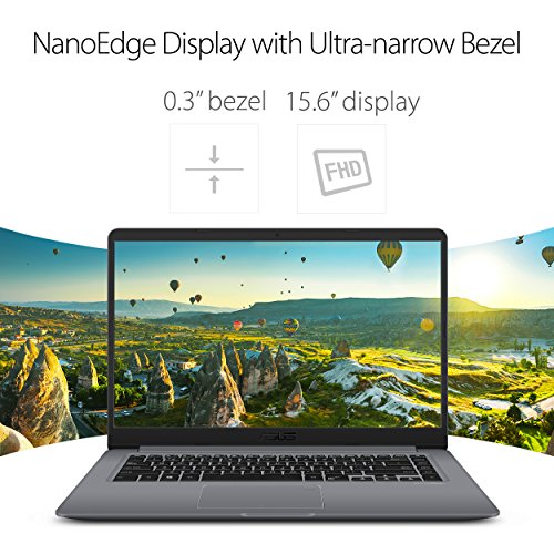 ASUS VivoBook F510UA Thin and Lightweight FHD WideView Laptop, 8GB DDR4 RAM, 128GB SSD+1TB HDD Fingerprint Reader,