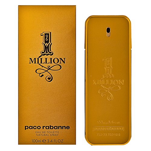 Paco Rabanne 1 Million Eau De Toilette Spray for Men, 1.7 fl. Oz.