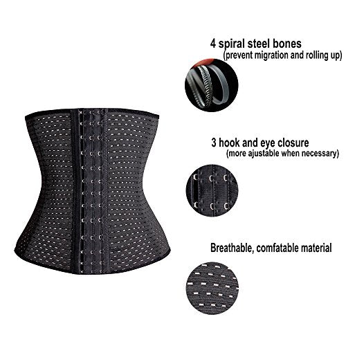 KSKshape Waist Tummy Trainer Body Shaper Corset Girdle Cincher