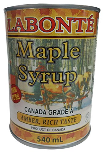 Labonté Pure Maple Syrup AMBER RICH TASTE 540 Milliliter – CANADA BRANDS™