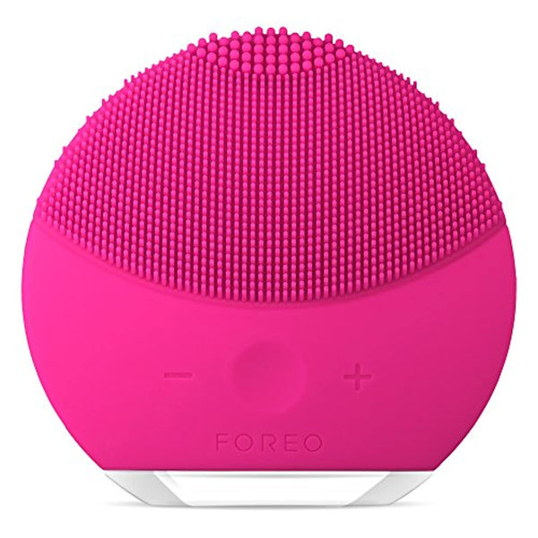 FOREO LUNA mini 2 Facial Cleansing Brush and Portable Skin Care device made with Ultra Hygienic Soft Silicone for Every Skin Type USB Rechargeable