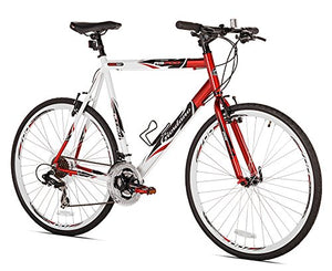 Giordano RS700 Hybrid Bike, Red/White/Black, Large/60cm Frame