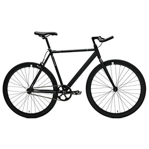 Critical Cycles 2160 Classic Fixed-Gear Single-Speed Bike with Pursuit Bullhorn Bars, 43-Centimeter/X-Small