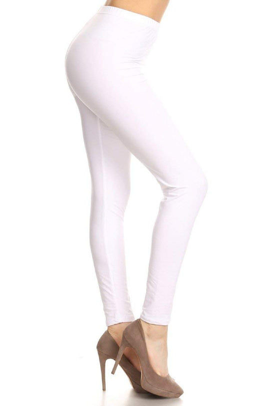 Leggings Depot Buttery Soft Basic Solid 45 COLORS Best Seller Leggings Pants Carry 1000+ Print Designs