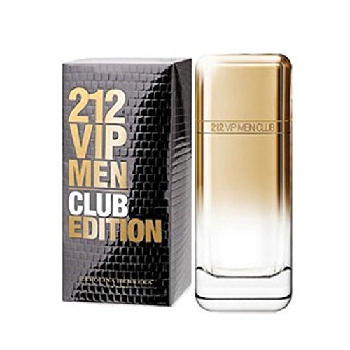 CAROLINA HERRERA 212 VIP Club Edition Eau De Toilette Spray for Men, 3.4 Fluid Ounce