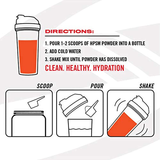 Biosteel High Performance Sports Drink Powder, Naturally Sweetened with Stevia, Orange, 140 Gram
