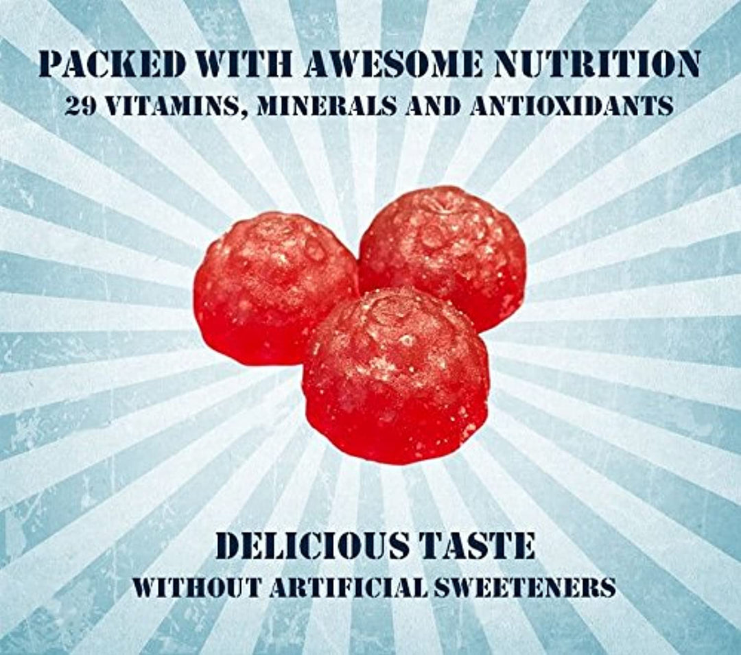 NATURELO Whole Food Vitamin Gummies for Adults - Chewable Gummy Multivitamin for Men & Women - New & Improved Flavor - 120 Vegan Gummies