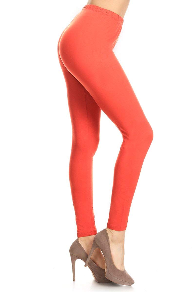 Leggings Depot Buttery Soft Basic Solid 45 COLORS Best Seller Leggings Pants Carry 1000+ Print Designs