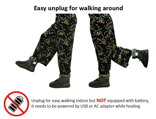 Far Infrared Carbon Fiber Heated Foot Warmer/Boots / Slippers