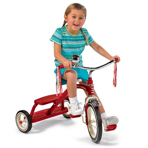 Radio Flyer Classic Red Dual Deck Tricycle