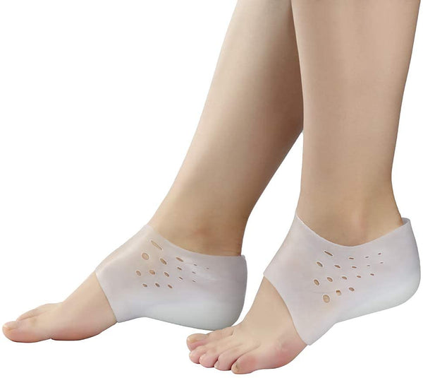 Okngr Height Increase Socks Invisible Height Lift Heel Pad Socks,4cm/1.6inch