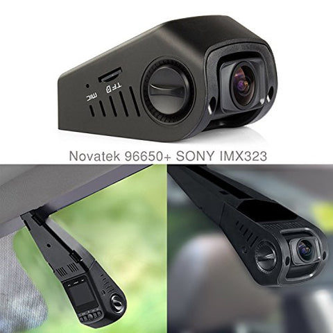 Seguard (TM) A118C B40 Dash Cam Full HD 1080P Car Video Recorder 170° Wide Angle Car Dashboard Camera Capacitor Edition with G-Sensor, WDR, Motion Detection & Loop Recording Novatek 96650+ SONY IMX323
