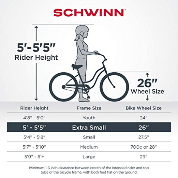Schwinn Huron and Mikko Adult Beach Cruiser Bike, Featuring 17-Inch/Medium Steel Step-Over Frames, 1-3-7-Speed Drivetrains