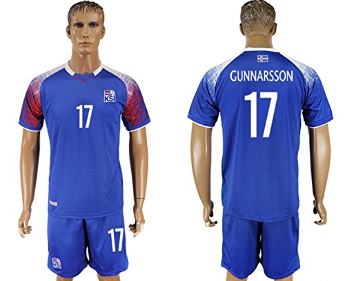 2018 Russia World Cup Iceland Home Men's Soccer Jersey